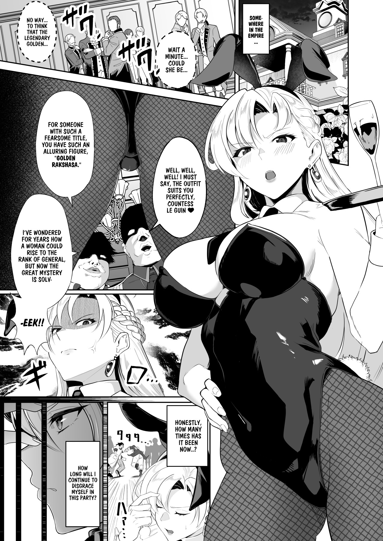 Hentai Manga Comic-When The Gold is Tainted with Cloudy White-Read-2